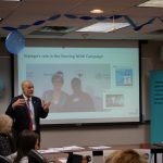 1024x768_Dr. Peter Johnson, Senior Director of Nursing & Midwifery at Jhpiego and a midwife, introduces the campaign at Jhpiego’s Baltimore launch